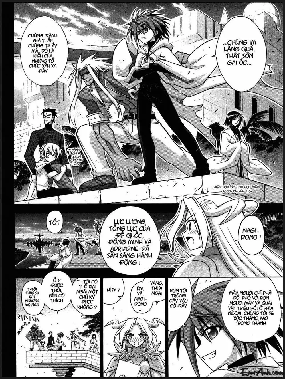 Truyện Tranh Pháp Sư Tí Hon Negima - Mahou Sensei Negima! trang 10