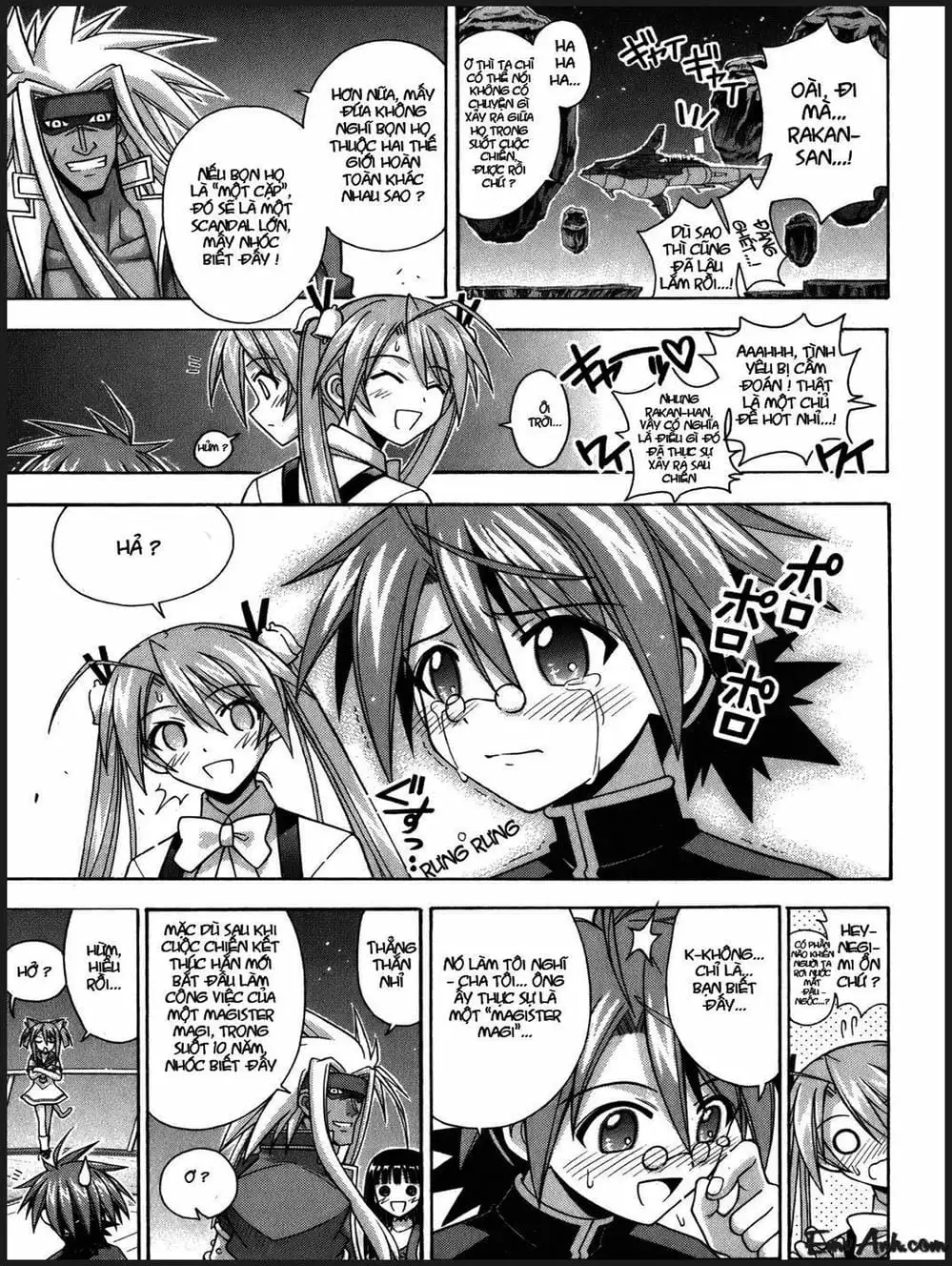 Truyện Tranh Pháp Sư Tí Hon Negima - Mahou Sensei Negima! trang 10