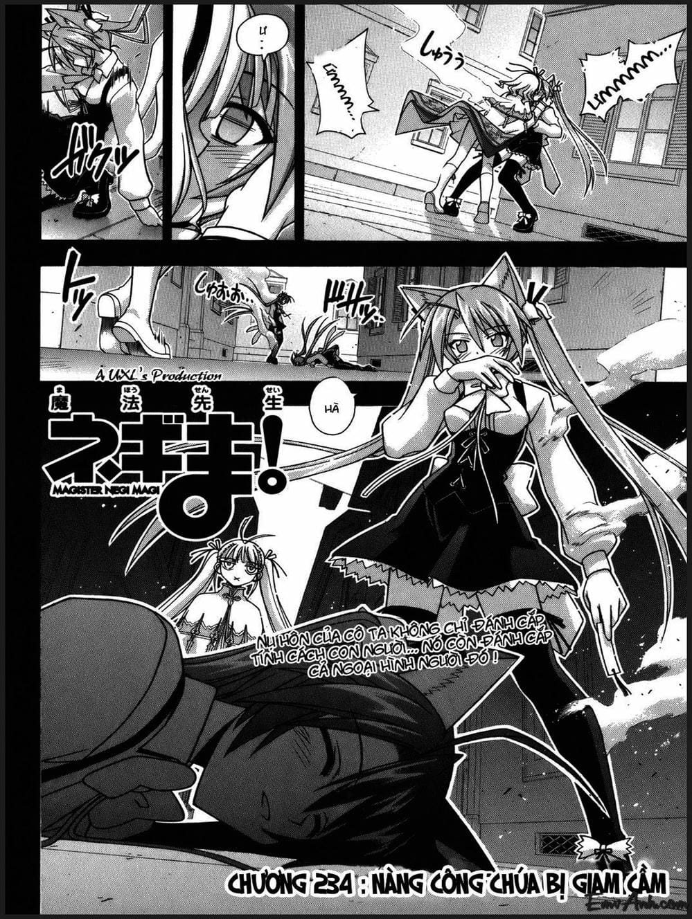 Truyện Tranh Pháp Sư Tí Hon Negima - Mahou Sensei Negima! trang 10
