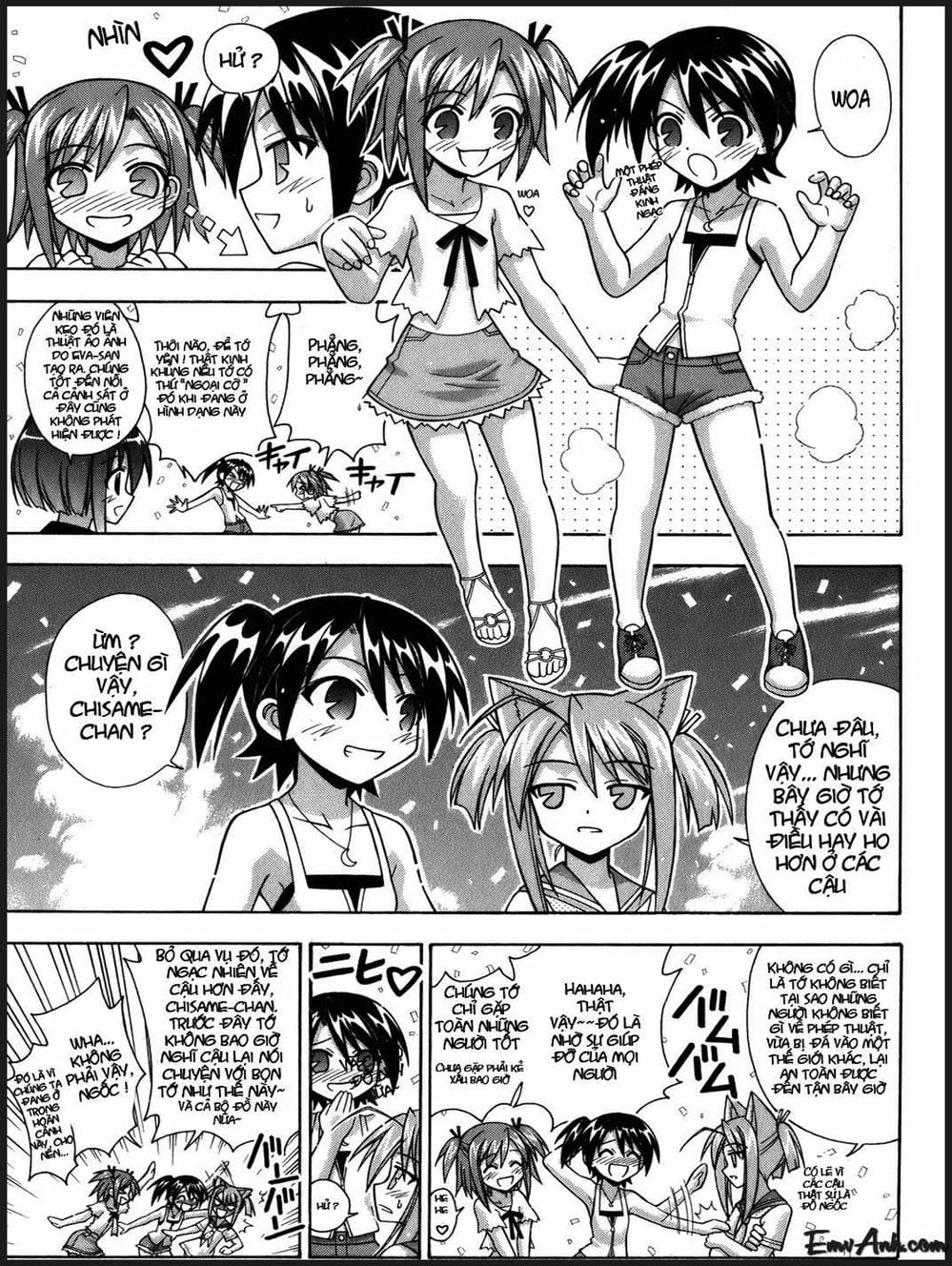 Truyện Tranh Pháp Sư Tí Hon Negima - Mahou Sensei Negima! trang 10