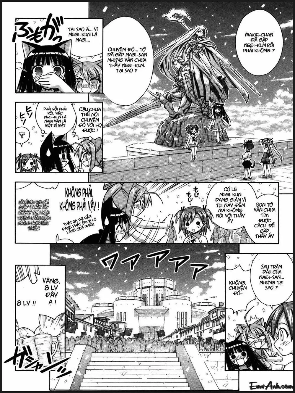 Truyện Tranh Pháp Sư Tí Hon Negima - Mahou Sensei Negima! trang 10