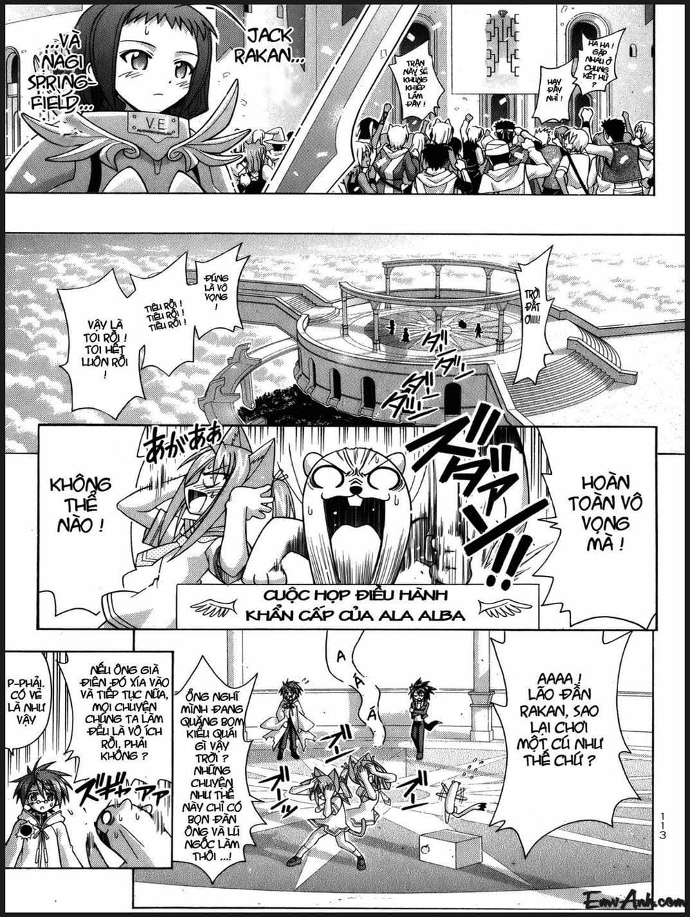 Truyện Tranh Pháp Sư Tí Hon Negima - Mahou Sensei Negima! trang 10