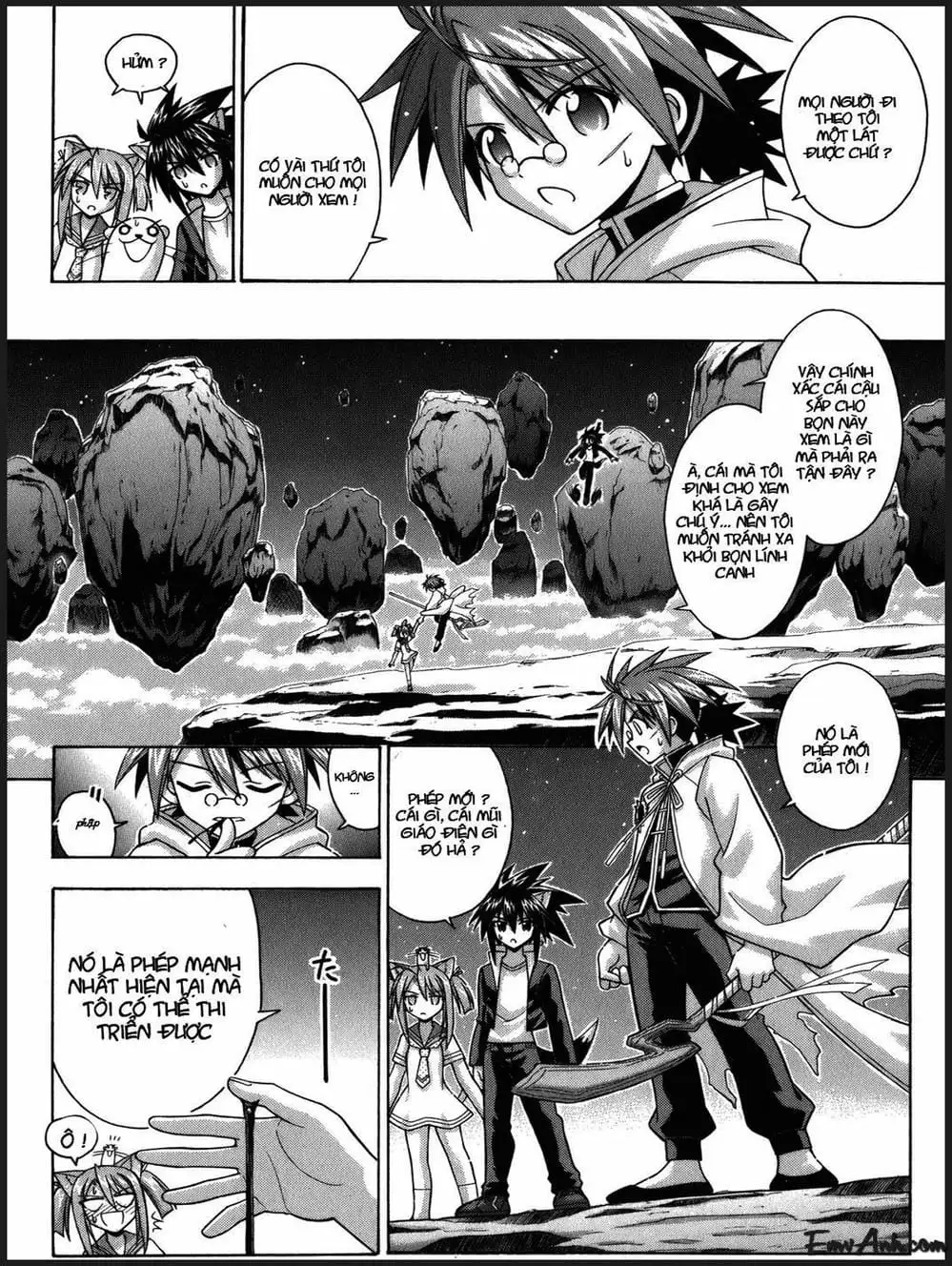 Truyện Tranh Pháp Sư Tí Hon Negima - Mahou Sensei Negima! trang 10