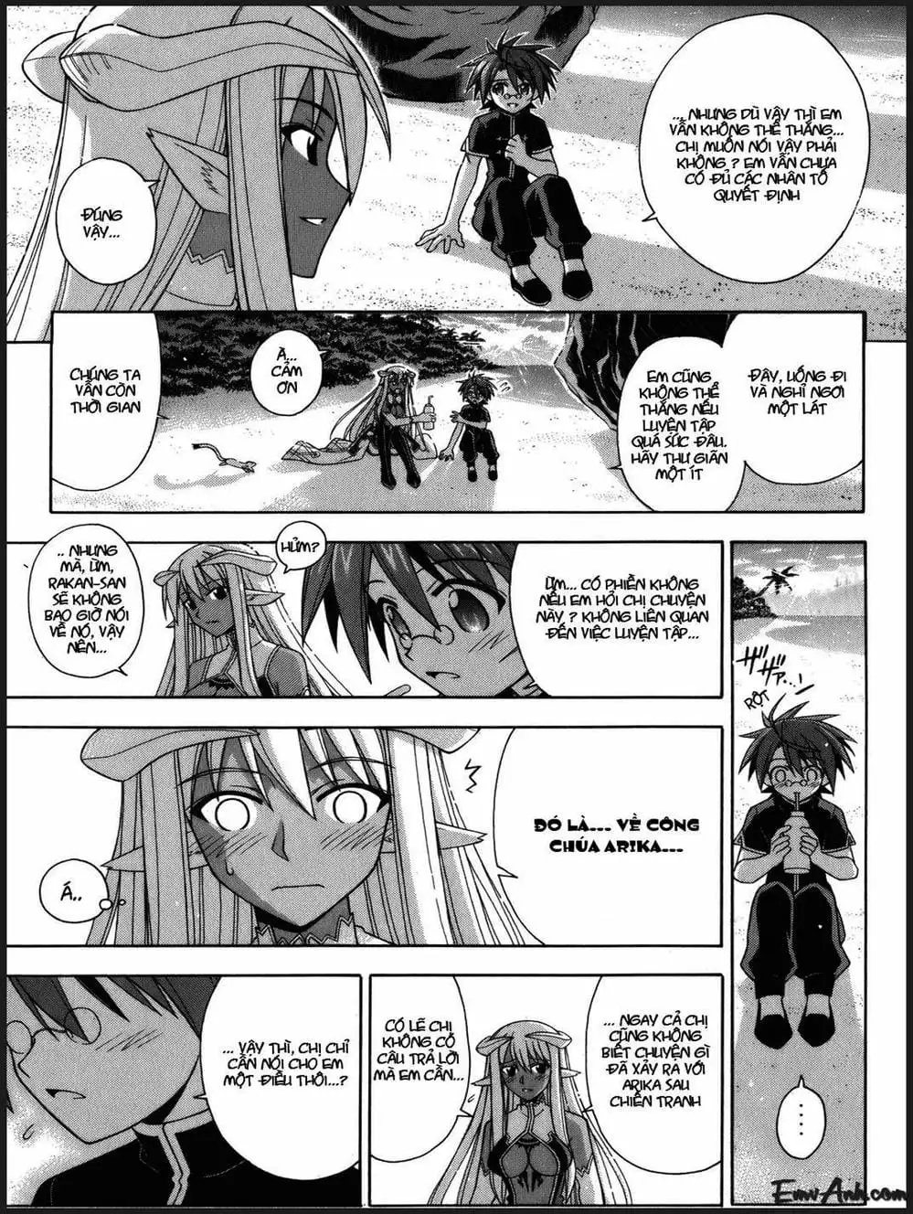 Truyện Tranh Pháp Sư Tí Hon Negima - Mahou Sensei Negima! trang 10