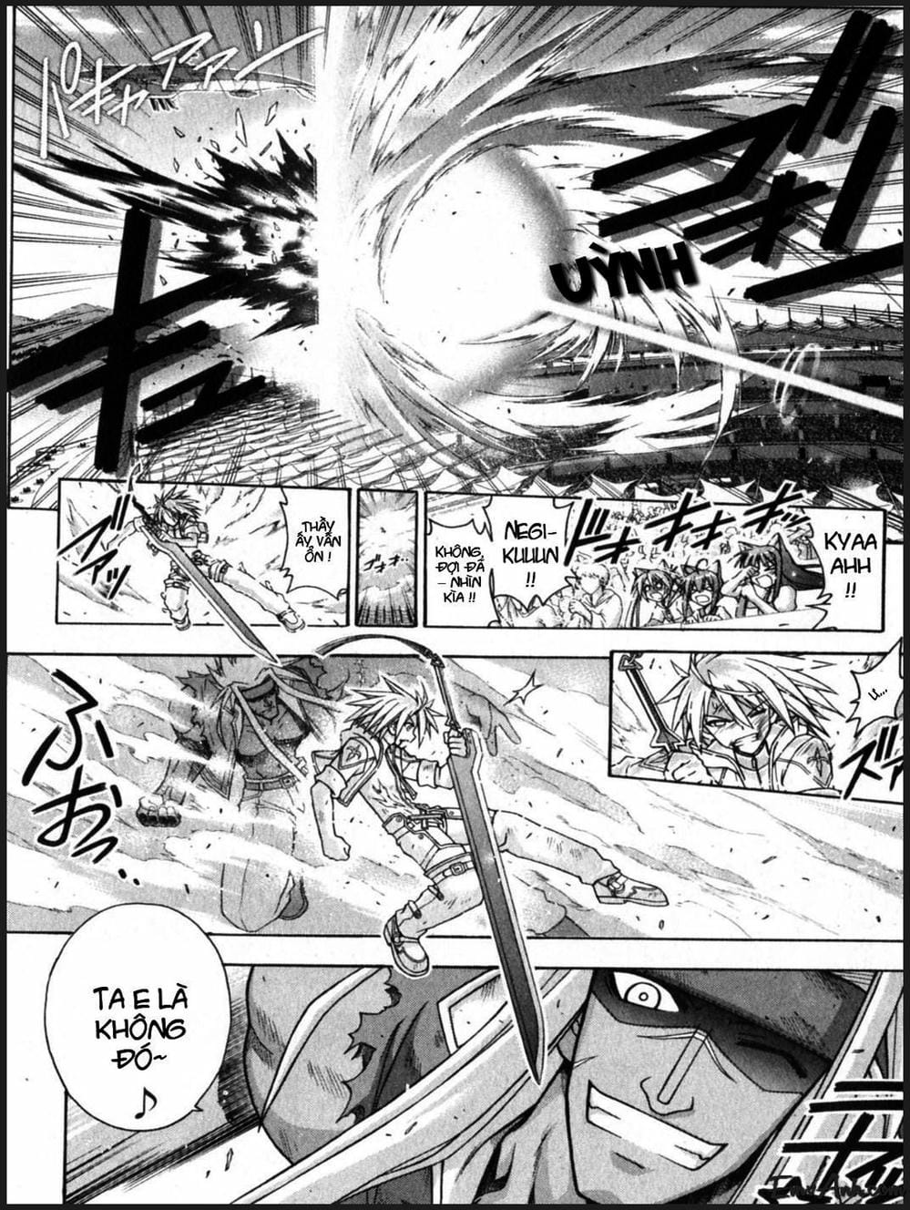 Truyện Tranh Pháp Sư Tí Hon Negima - Mahou Sensei Negima! trang 10