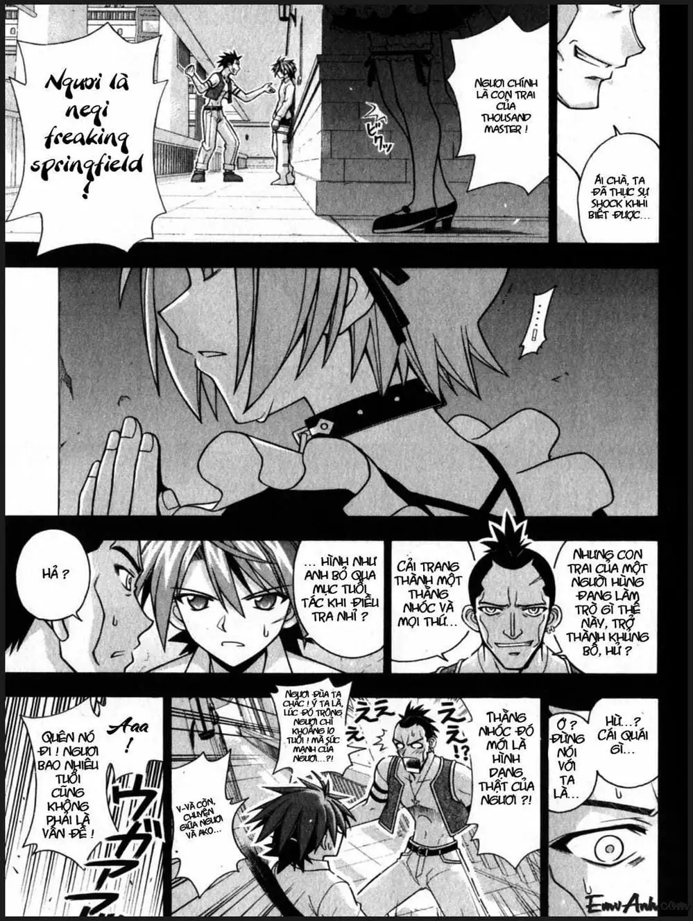 Truyện Tranh Pháp Sư Tí Hon Negima - Mahou Sensei Negima! trang 10