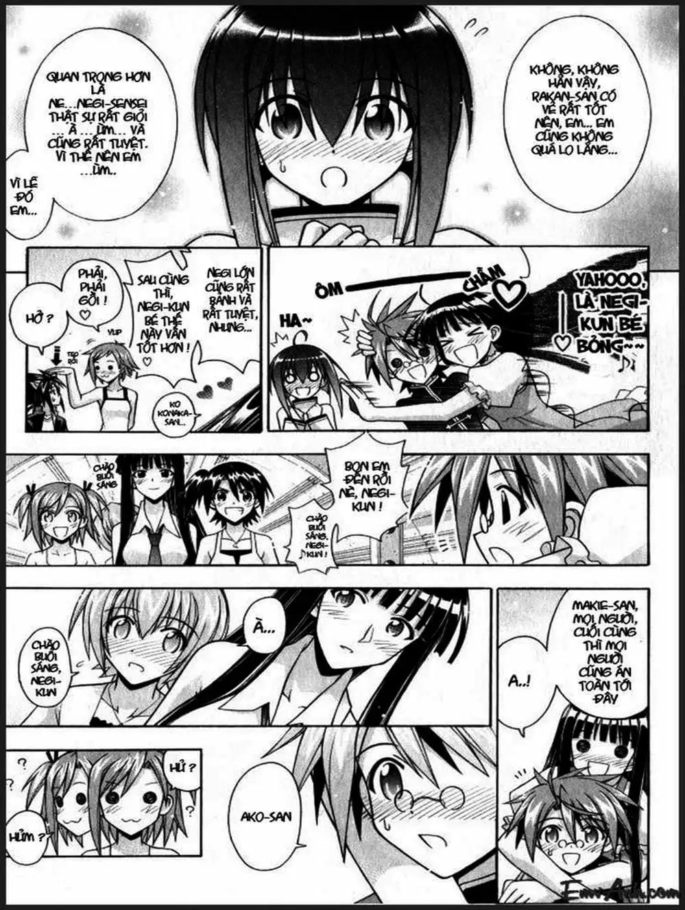 Truyện Tranh Pháp Sư Tí Hon Negima - Mahou Sensei Negima! trang 10