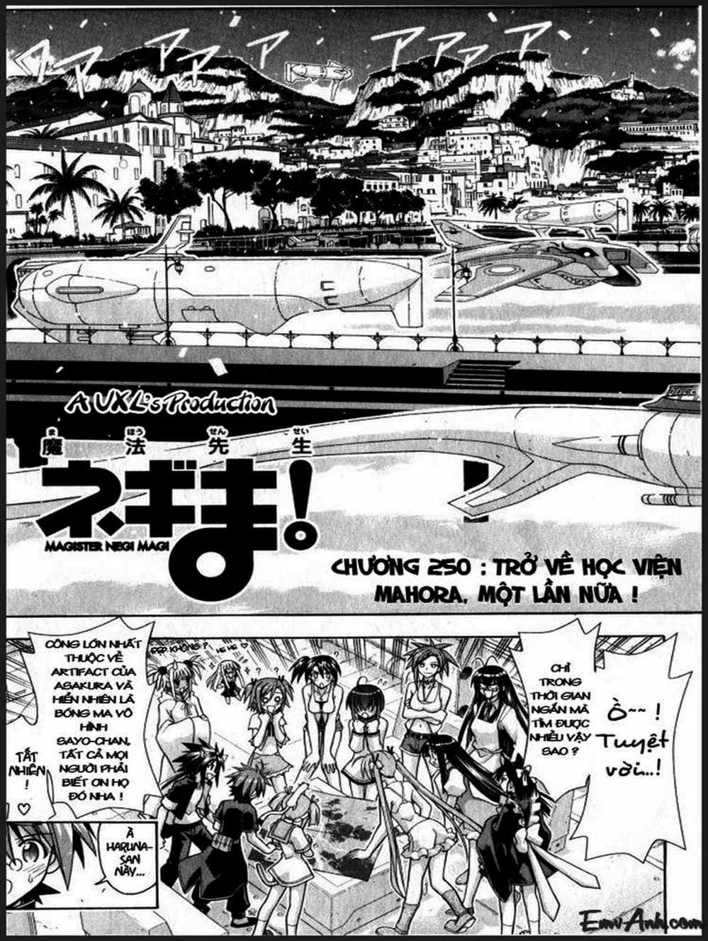 Truyện Tranh Pháp Sư Tí Hon Negima - Mahou Sensei Negima! trang 10