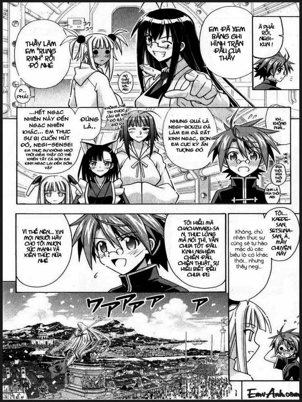 Truyện Tranh Pháp Sư Tí Hon Negima - Mahou Sensei Negima! trang 10