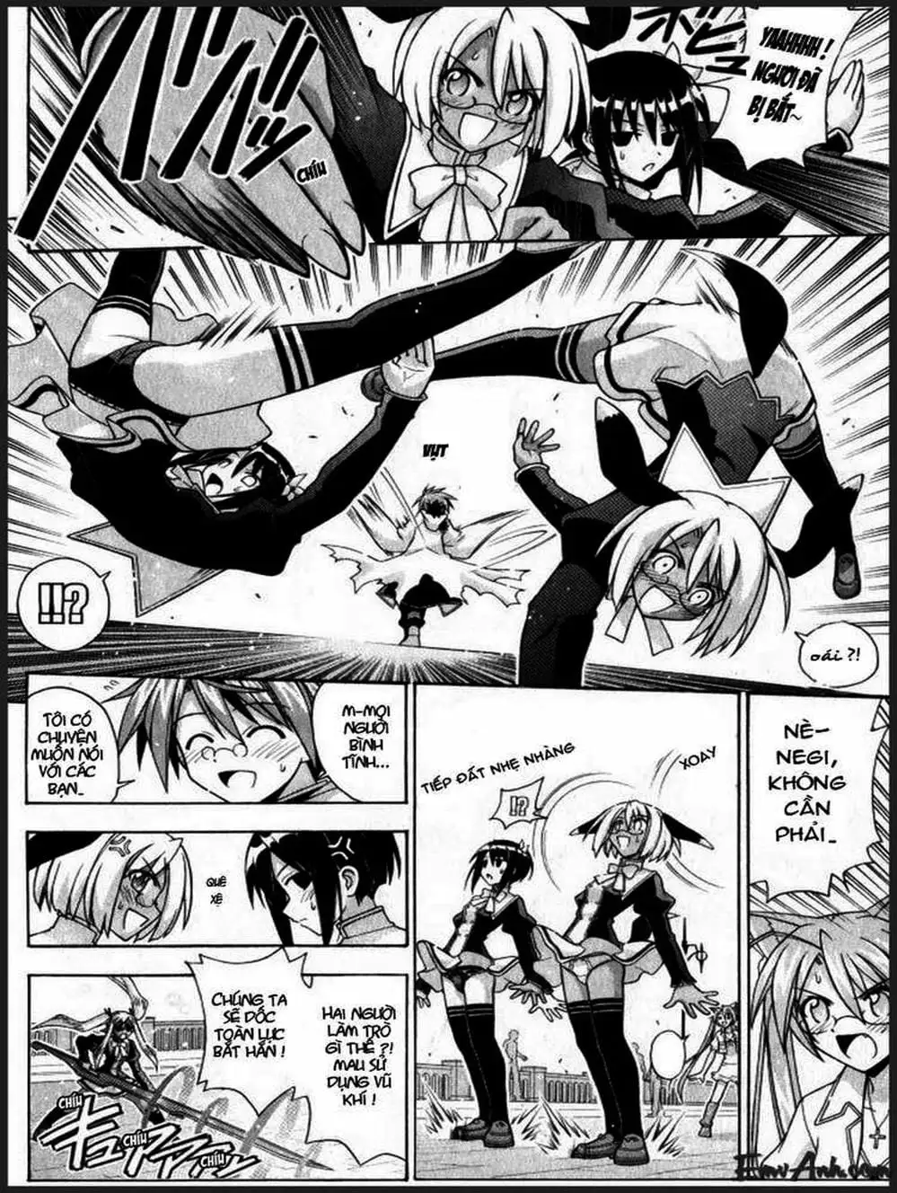 Truyện Tranh Pháp Sư Tí Hon Negima - Mahou Sensei Negima! trang 10