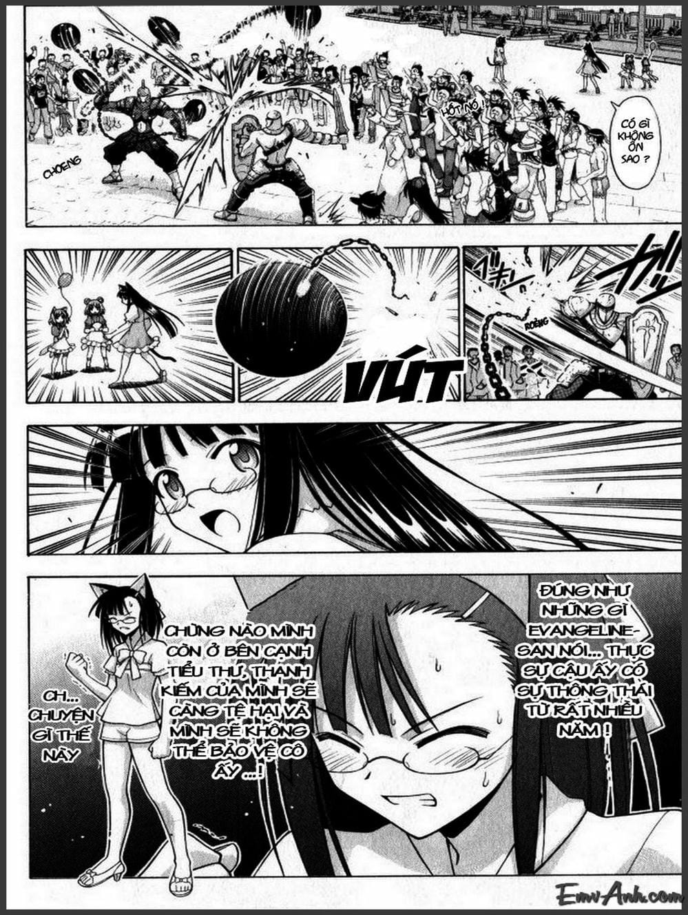 Truyện Tranh Pháp Sư Tí Hon Negima - Mahou Sensei Negima! trang 10