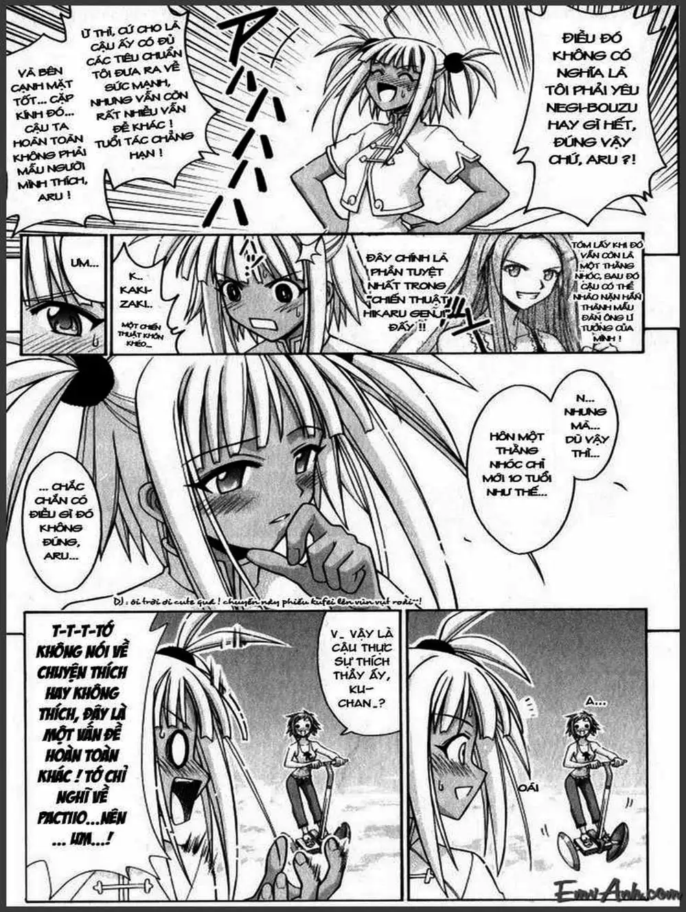Truyện Tranh Pháp Sư Tí Hon Negima - Mahou Sensei Negima! trang 10