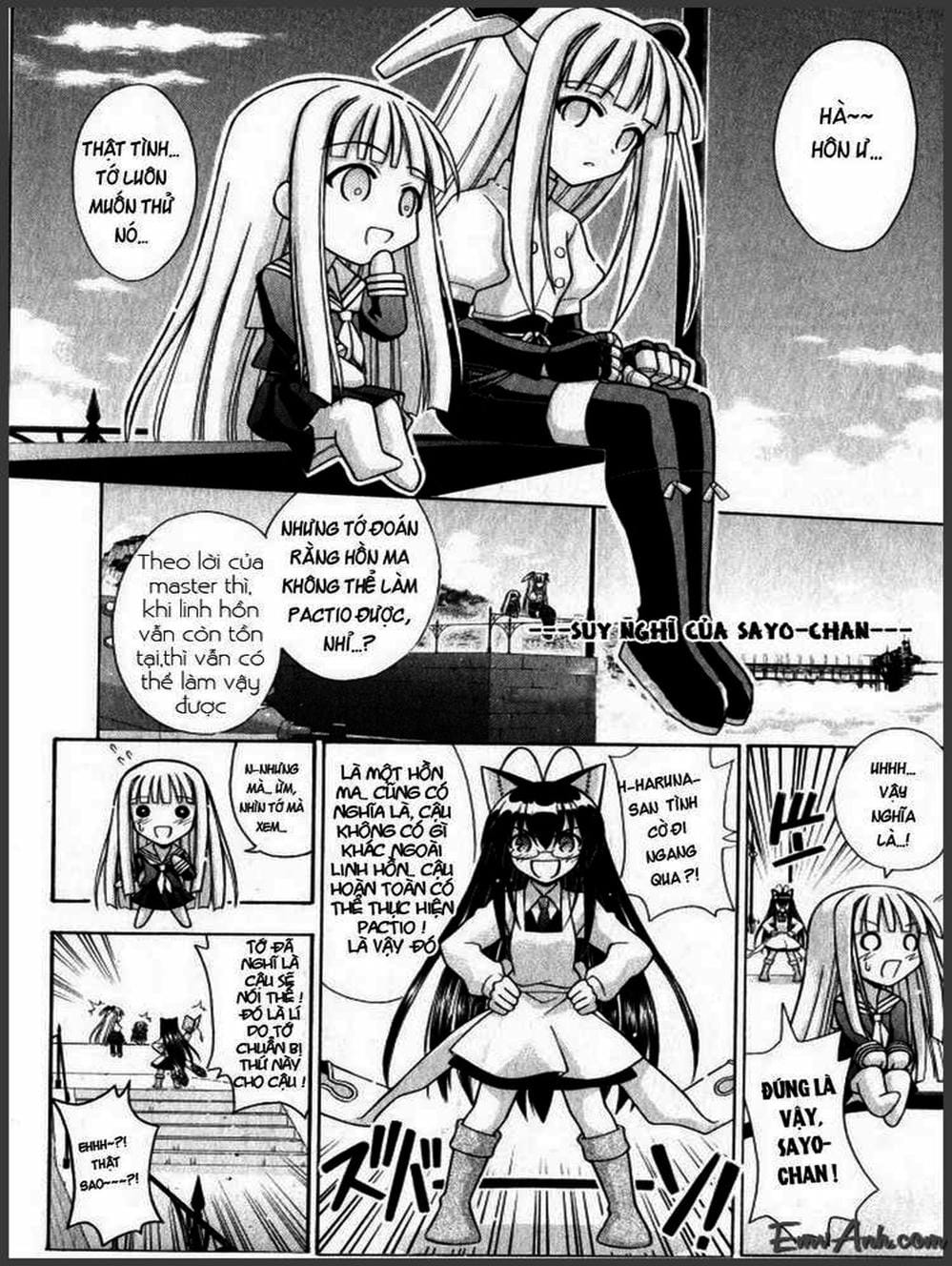 Truyện Tranh Pháp Sư Tí Hon Negima - Mahou Sensei Negima! trang 10