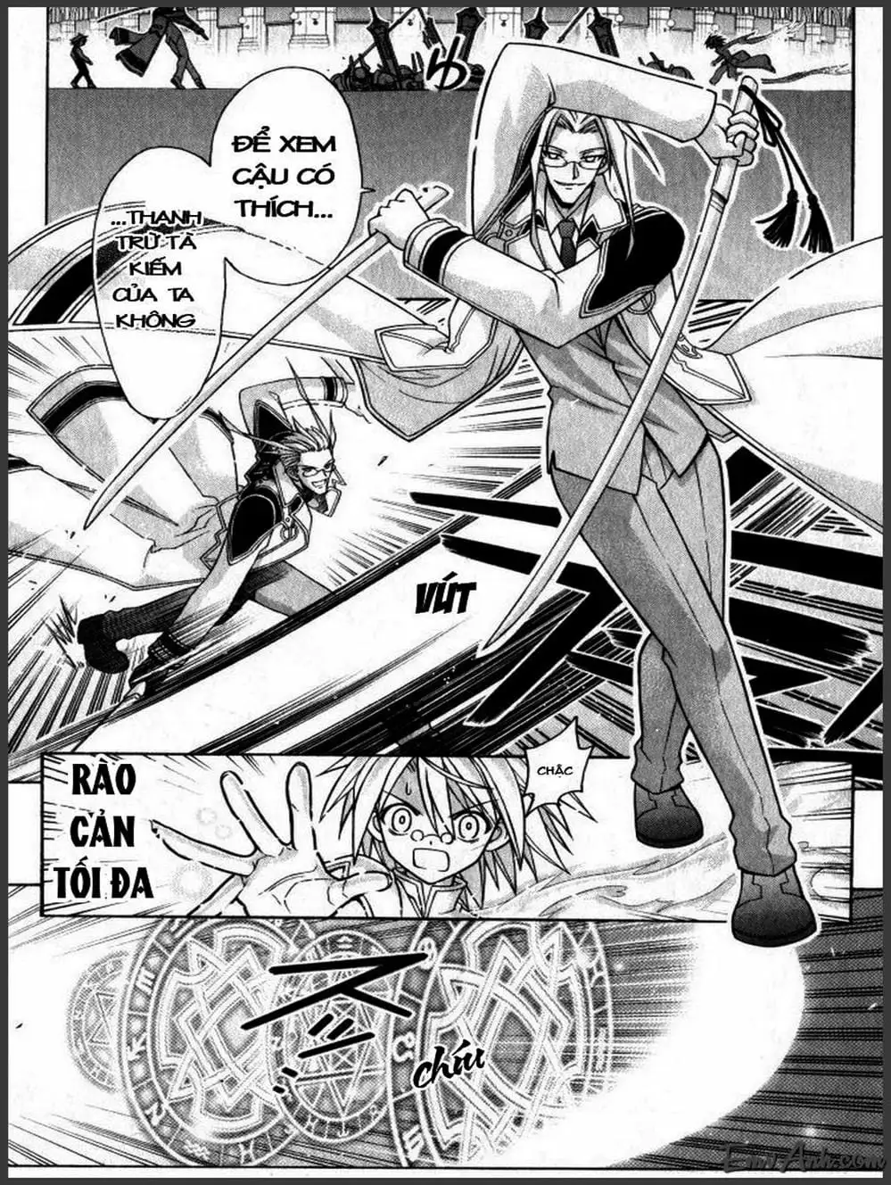Truyện Tranh Pháp Sư Tí Hon Negima - Mahou Sensei Negima! trang 10
