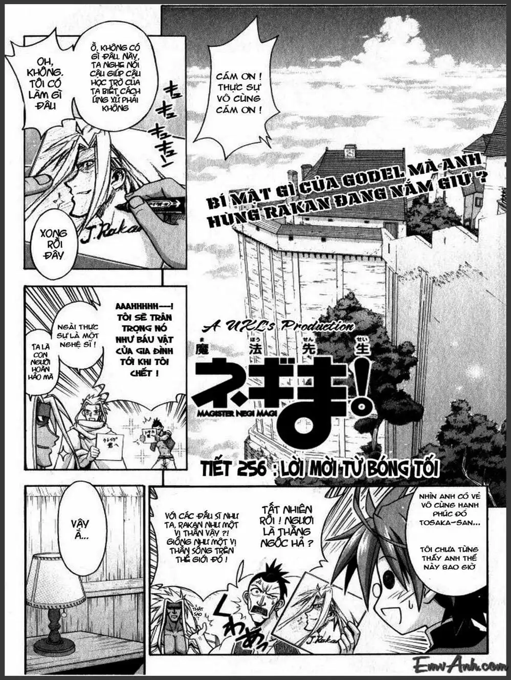 Truyện Tranh Pháp Sư Tí Hon Negima - Mahou Sensei Negima! trang 10