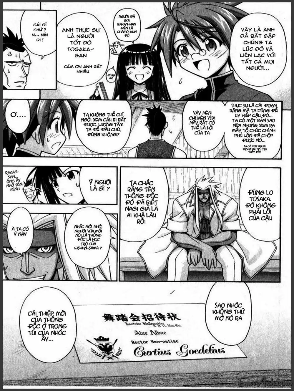 Truyện Tranh Pháp Sư Tí Hon Negima - Mahou Sensei Negima! trang 10