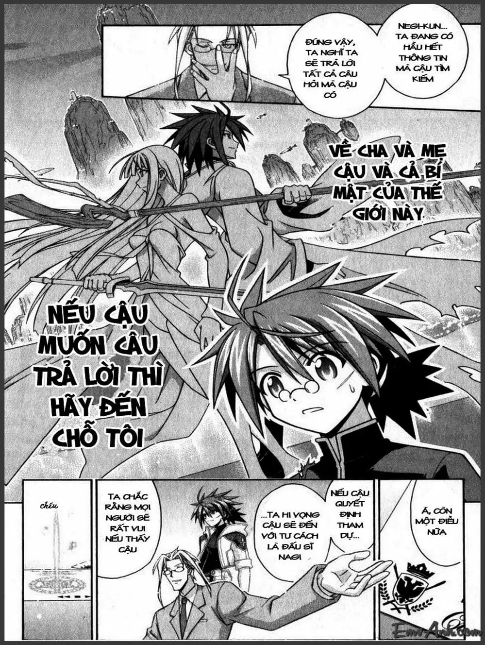 Truyện Tranh Pháp Sư Tí Hon Negima - Mahou Sensei Negima! trang 10