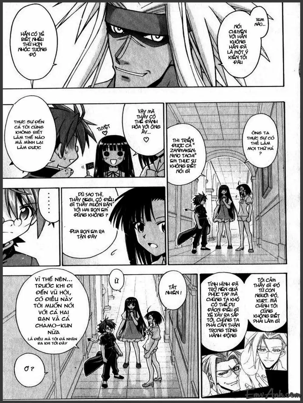 Truyện Tranh Pháp Sư Tí Hon Negima - Mahou Sensei Negima! trang 10
