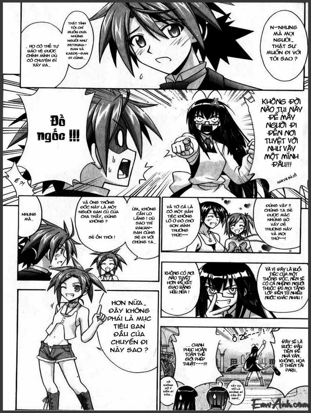 Truyện Tranh Pháp Sư Tí Hon Negima - Mahou Sensei Negima! trang 10