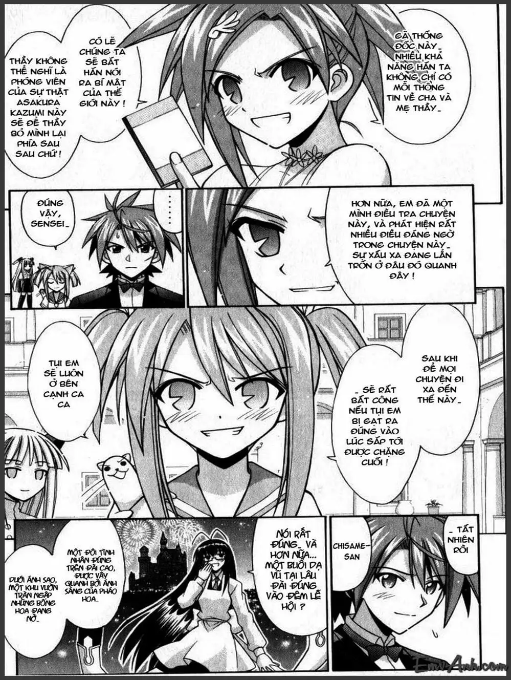 Truyện Tranh Pháp Sư Tí Hon Negima - Mahou Sensei Negima! trang 10