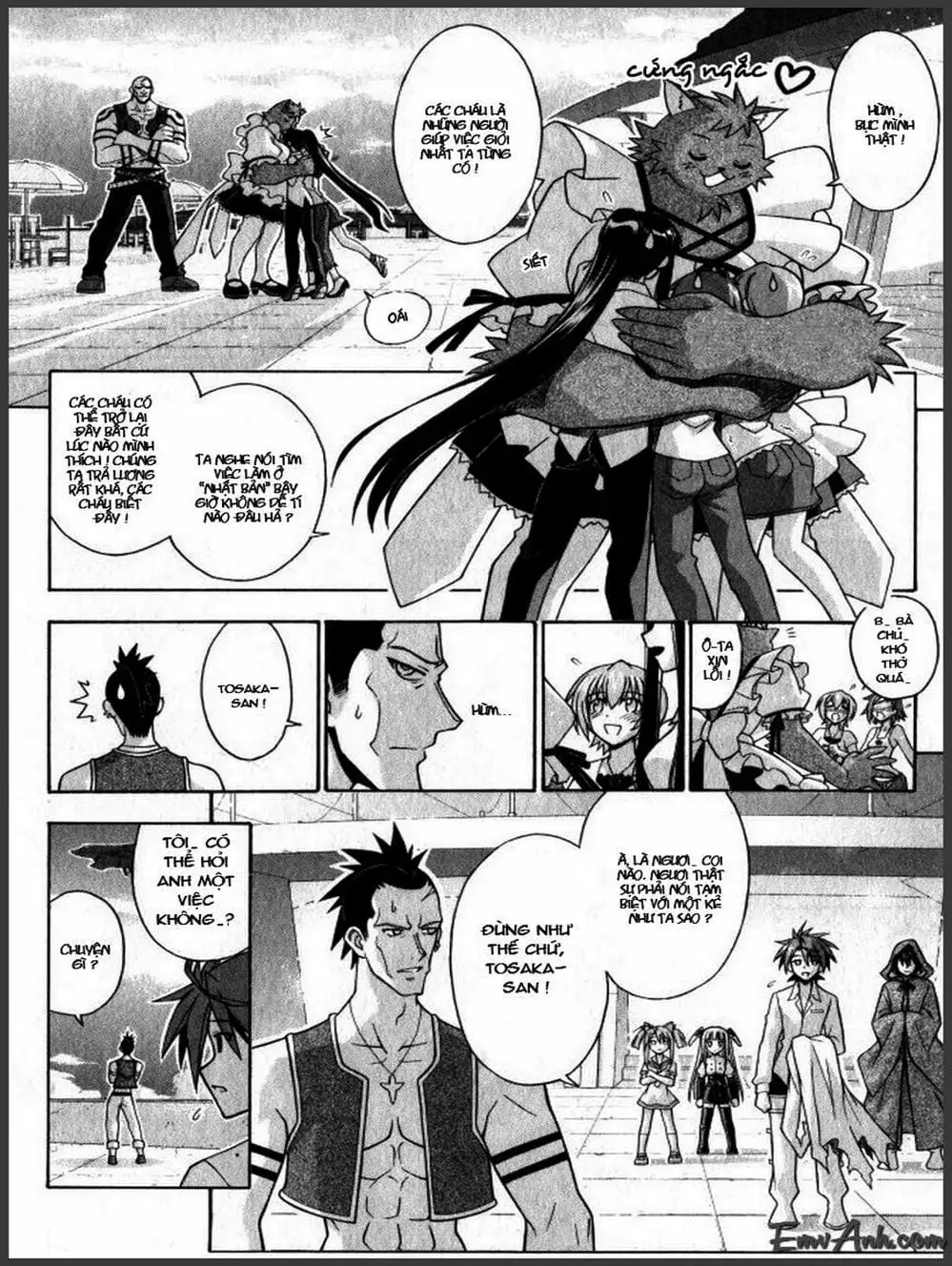 Truyện Tranh Pháp Sư Tí Hon Negima - Mahou Sensei Negima! trang 10
