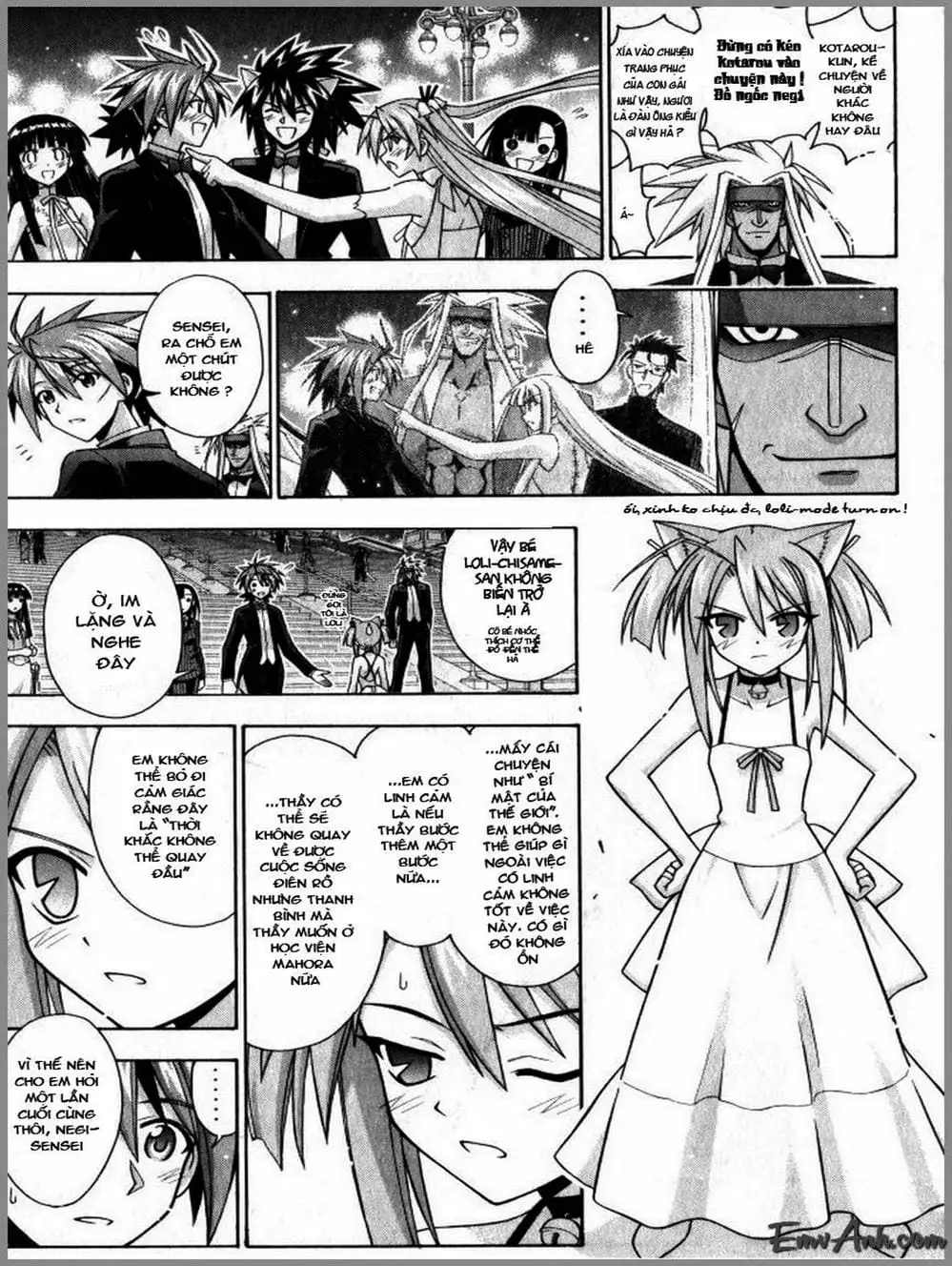 Truyện Tranh Pháp Sư Tí Hon Negima - Mahou Sensei Negima! trang 10