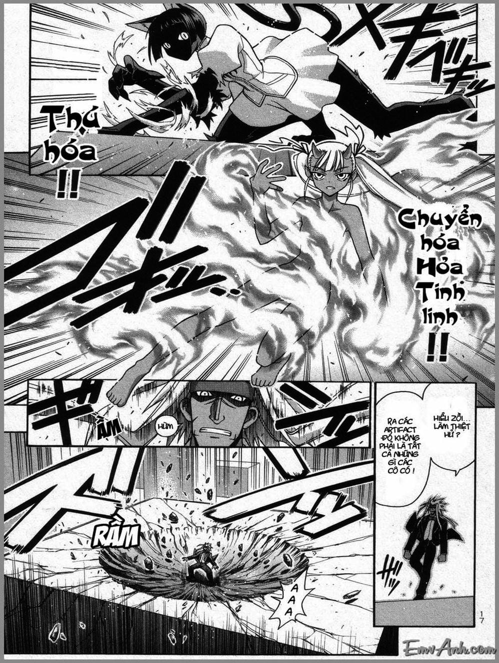 Truyện Tranh Pháp Sư Tí Hon Negima - Mahou Sensei Negima! trang 10