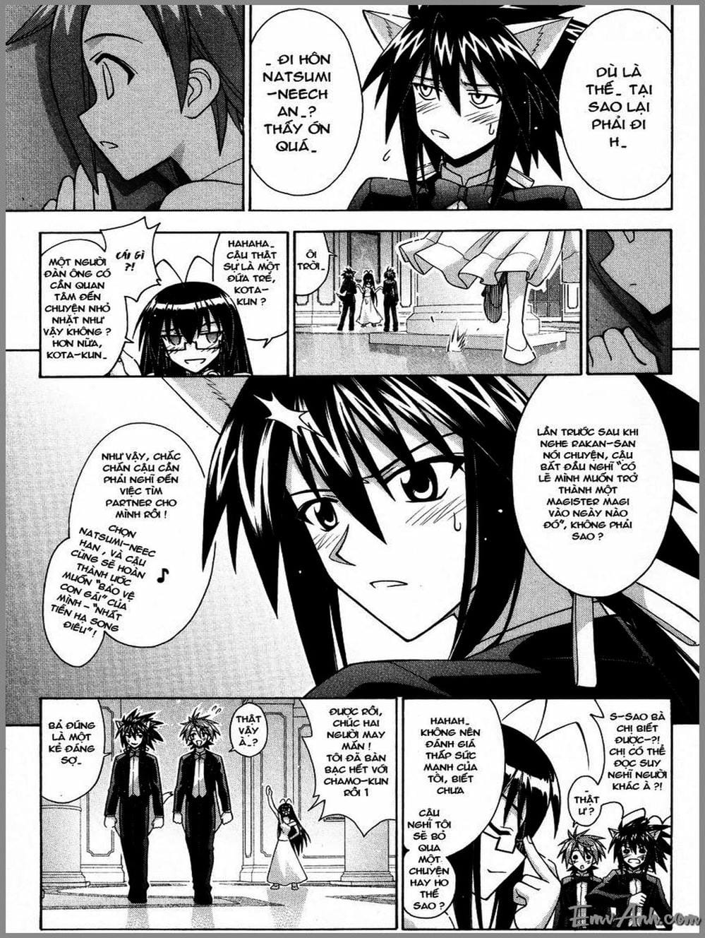 Truyện Tranh Pháp Sư Tí Hon Negima - Mahou Sensei Negima! trang 10