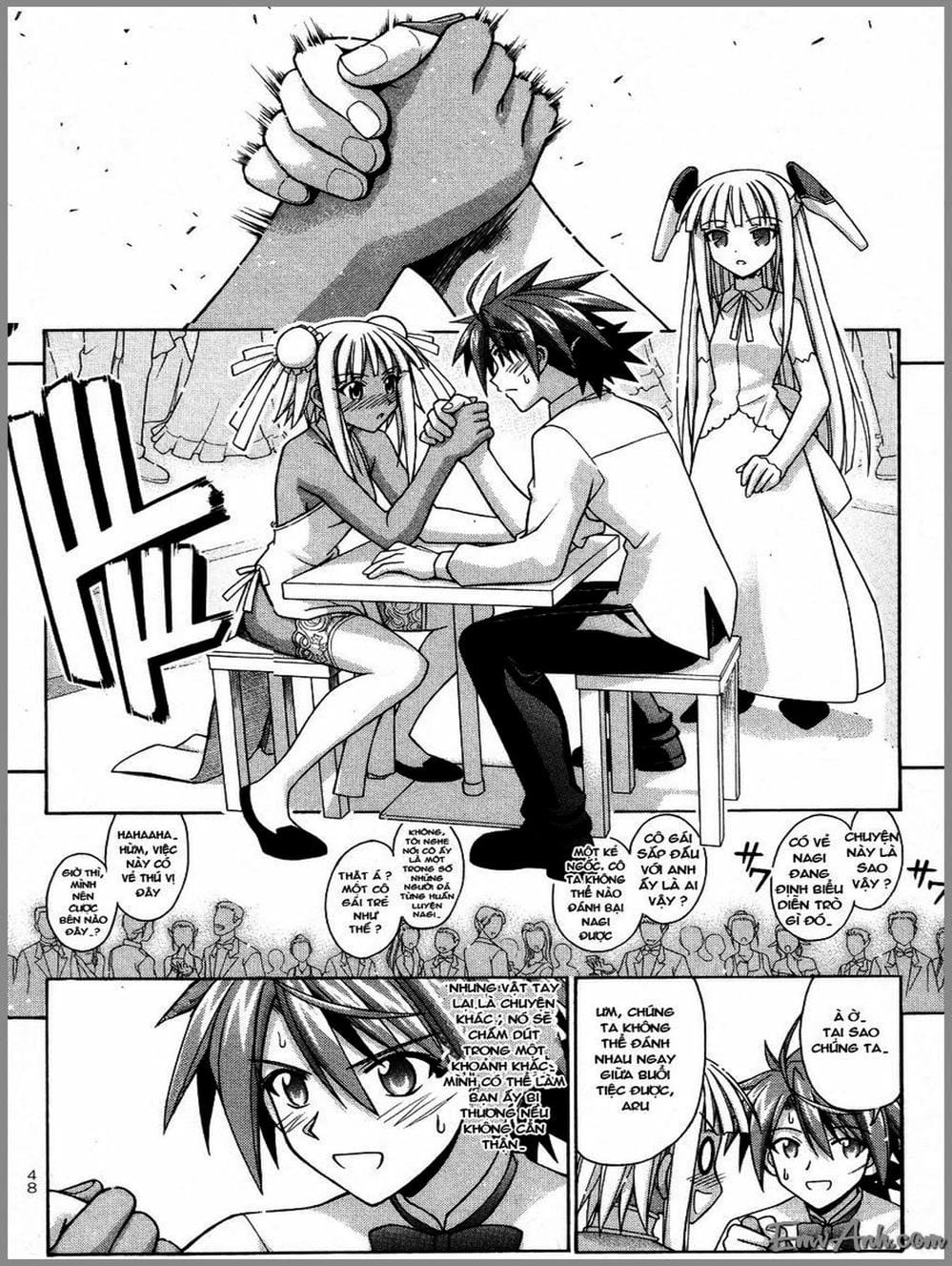 Truyện Tranh Pháp Sư Tí Hon Negima - Mahou Sensei Negima! trang 10
