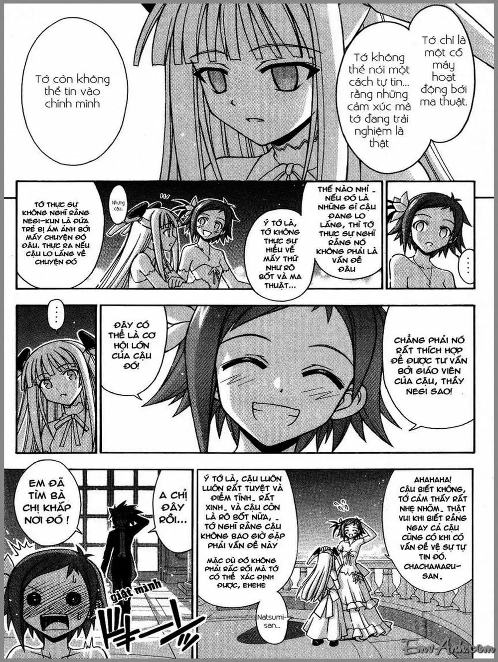 Truyện Tranh Pháp Sư Tí Hon Negima - Mahou Sensei Negima! trang 10