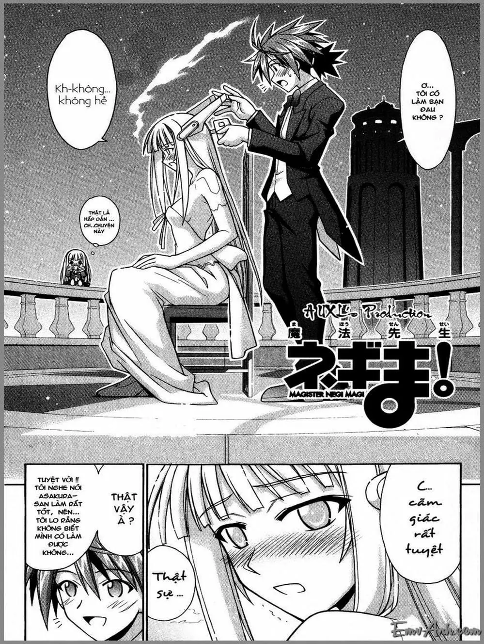 Truyện Tranh Pháp Sư Tí Hon Negima - Mahou Sensei Negima! trang 10