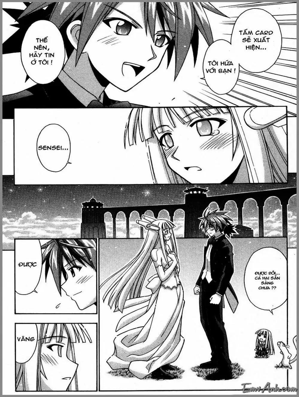 Truyện Tranh Pháp Sư Tí Hon Negima - Mahou Sensei Negima! trang 10