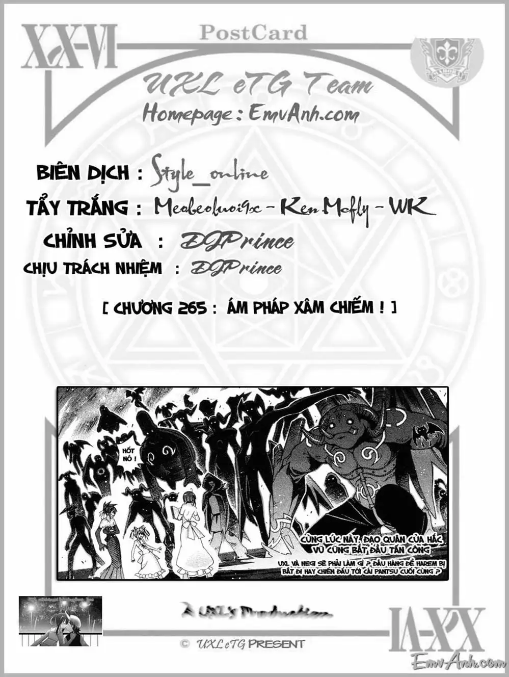 Truyện Tranh Pháp Sư Tí Hon Negima - Mahou Sensei Negima! trang 10