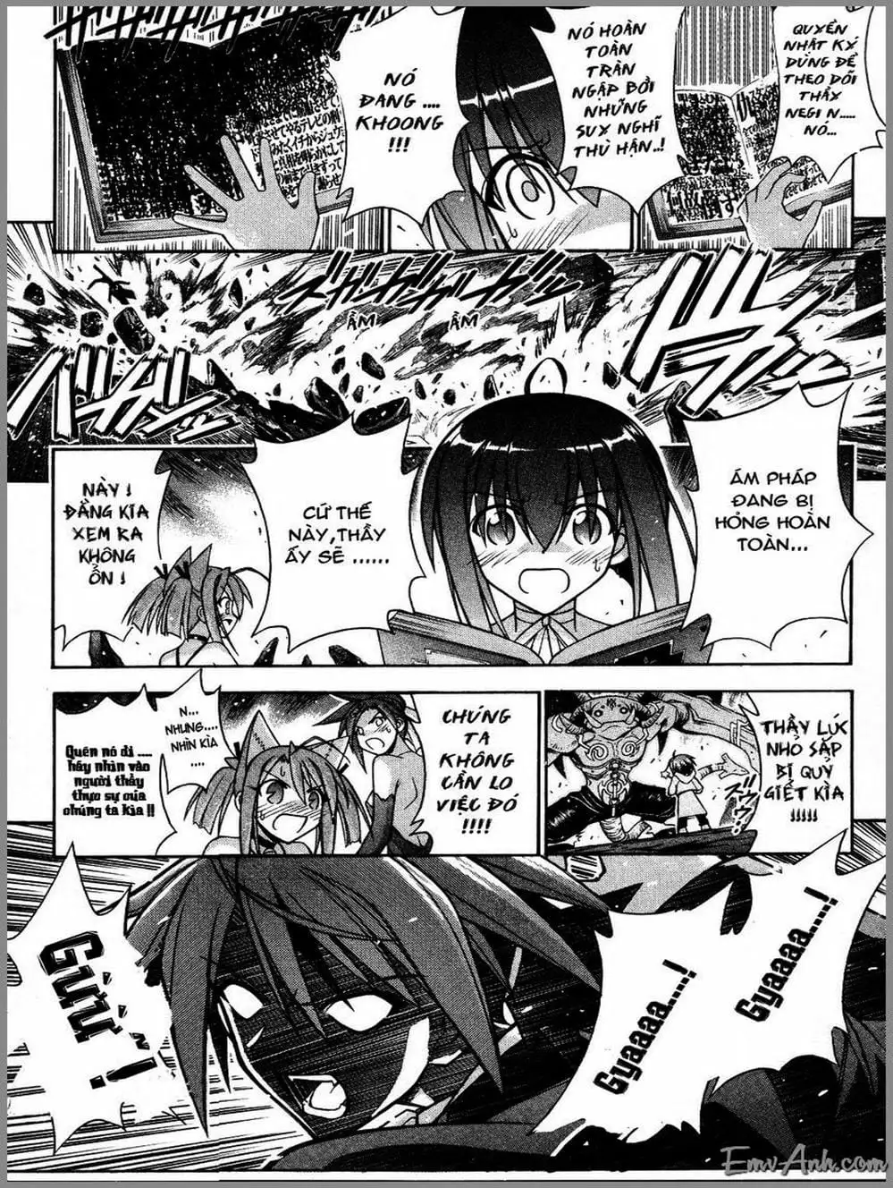 Truyện Tranh Pháp Sư Tí Hon Negima - Mahou Sensei Negima! trang 10