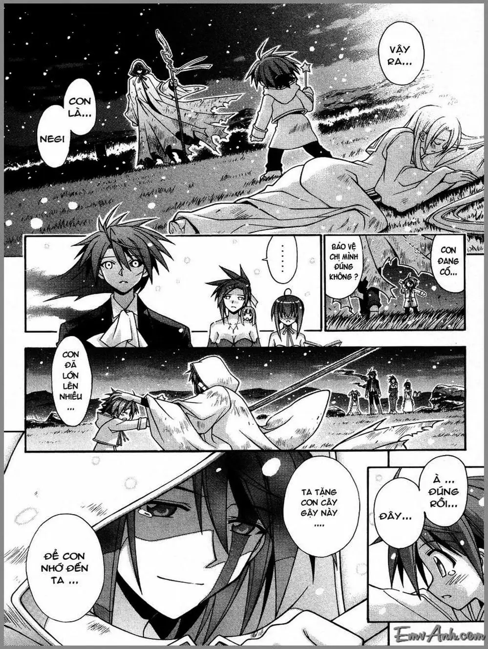 Truyện Tranh Pháp Sư Tí Hon Negima - Mahou Sensei Negima! trang 10