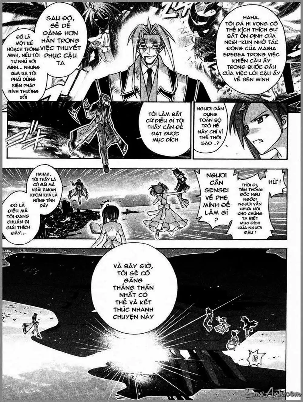 Truyện Tranh Pháp Sư Tí Hon Negima - Mahou Sensei Negima! trang 10