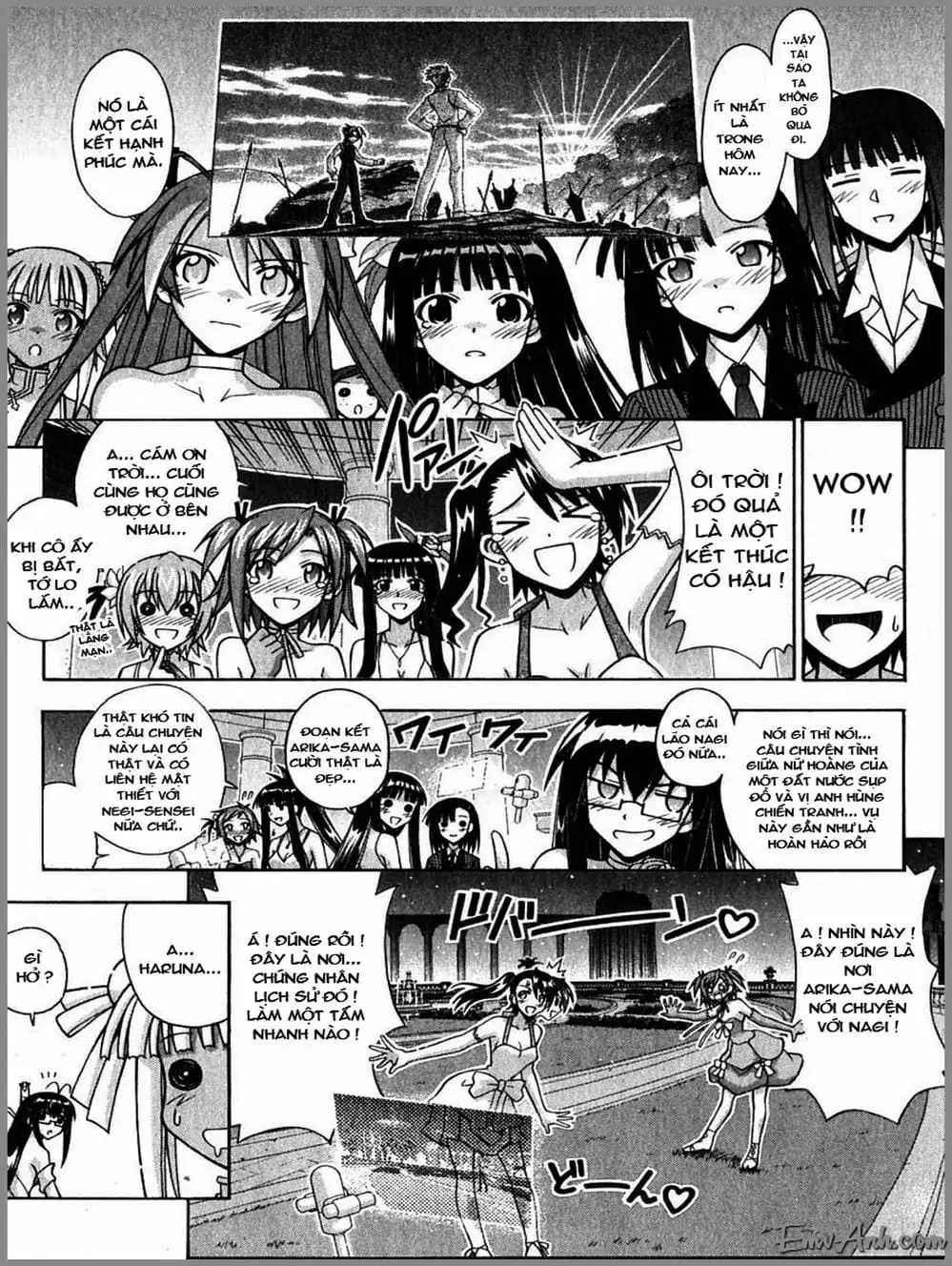 Truyện Tranh Pháp Sư Tí Hon Negima - Mahou Sensei Negima! trang 10