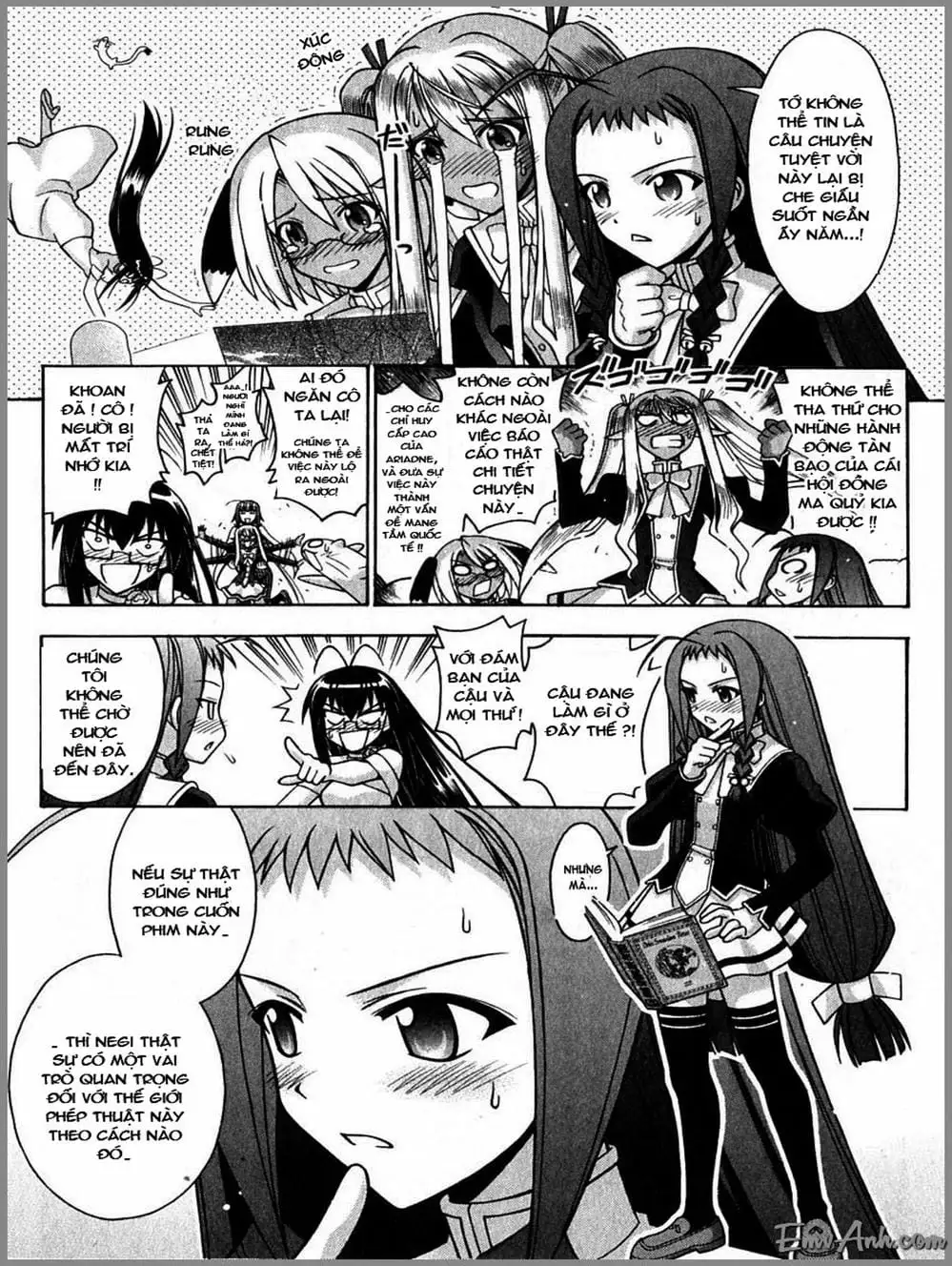 Truyện Tranh Pháp Sư Tí Hon Negima - Mahou Sensei Negima! trang 10