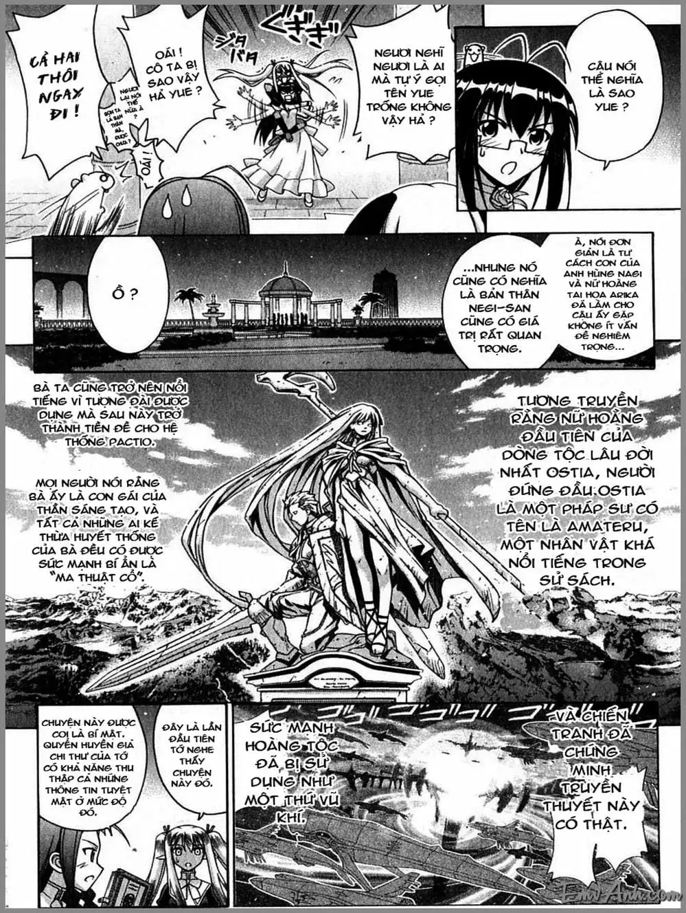 Truyện Tranh Pháp Sư Tí Hon Negima - Mahou Sensei Negima! trang 10