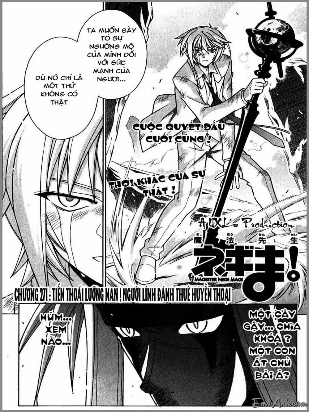 Truyện Tranh Pháp Sư Tí Hon Negima - Mahou Sensei Negima! trang 10