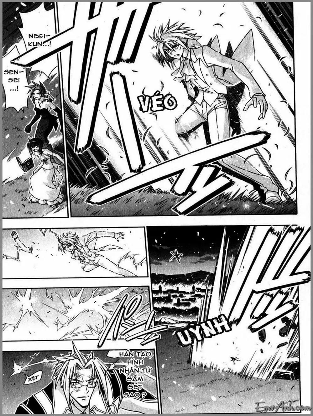 Truyện Tranh Pháp Sư Tí Hon Negima - Mahou Sensei Negima! trang 10