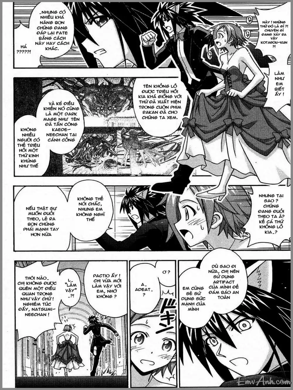 Truyện Tranh Pháp Sư Tí Hon Negima - Mahou Sensei Negima! trang 10