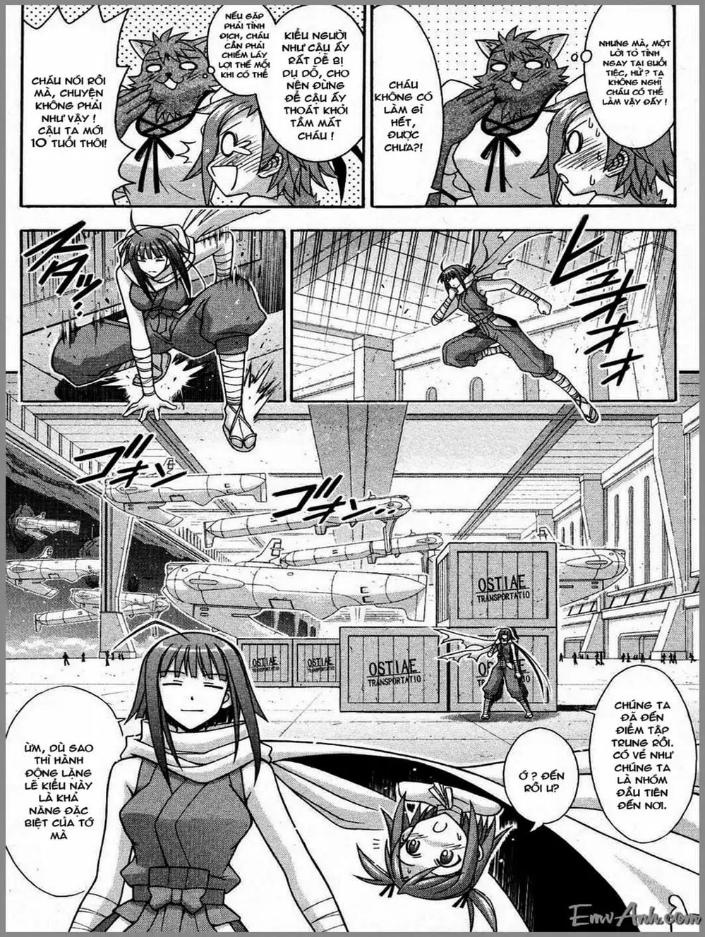 Truyện Tranh Pháp Sư Tí Hon Negima - Mahou Sensei Negima! trang 10