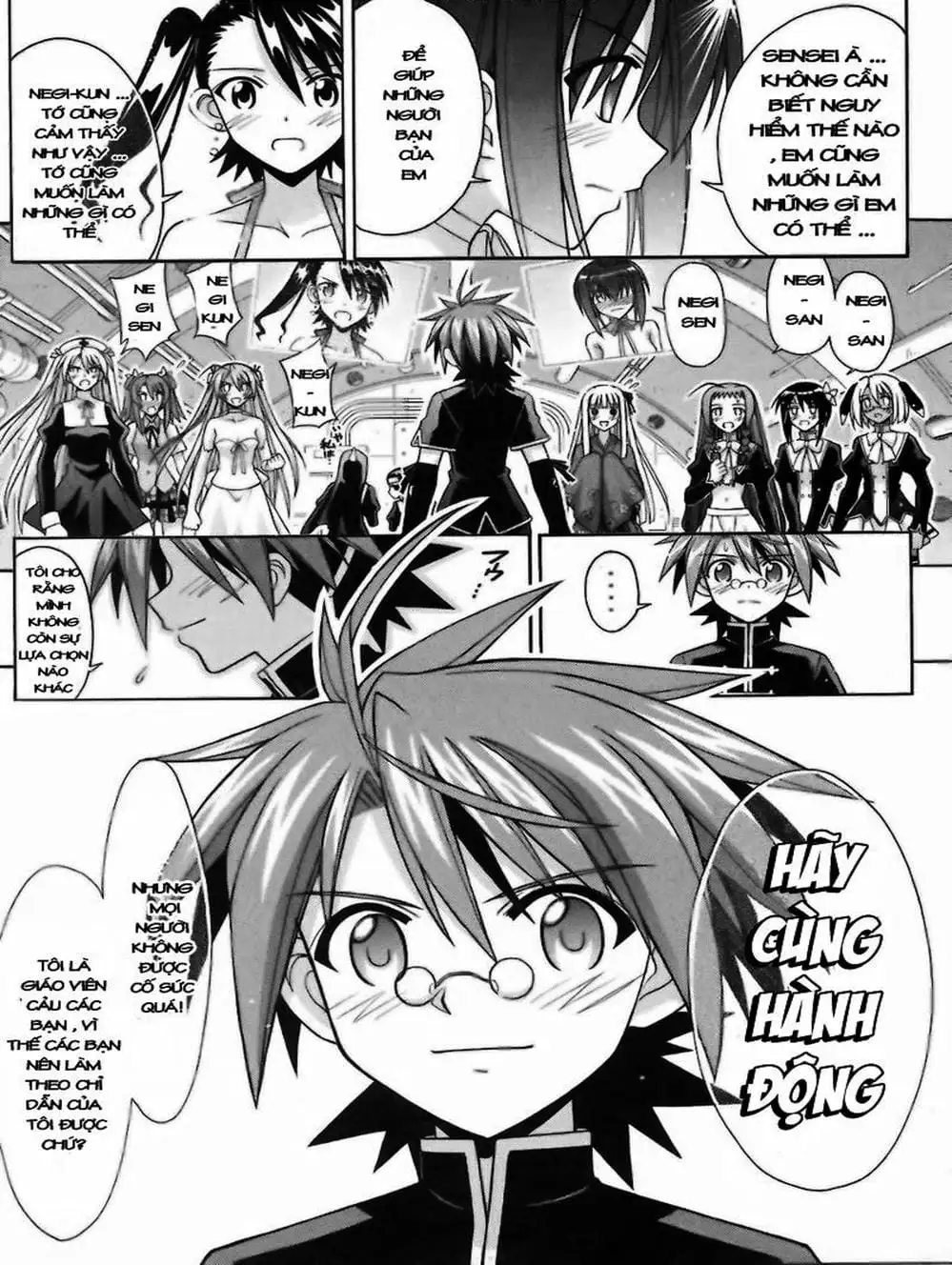Truyện Tranh Pháp Sư Tí Hon Negima - Mahou Sensei Negima! trang 10
