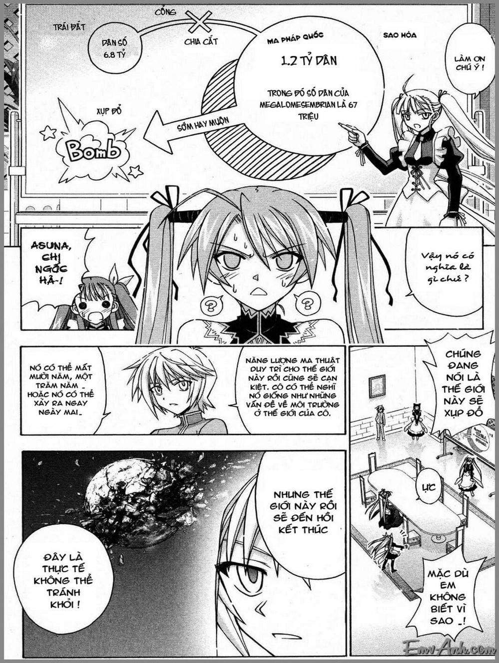Truyện Tranh Pháp Sư Tí Hon Negima - Mahou Sensei Negima! trang 10