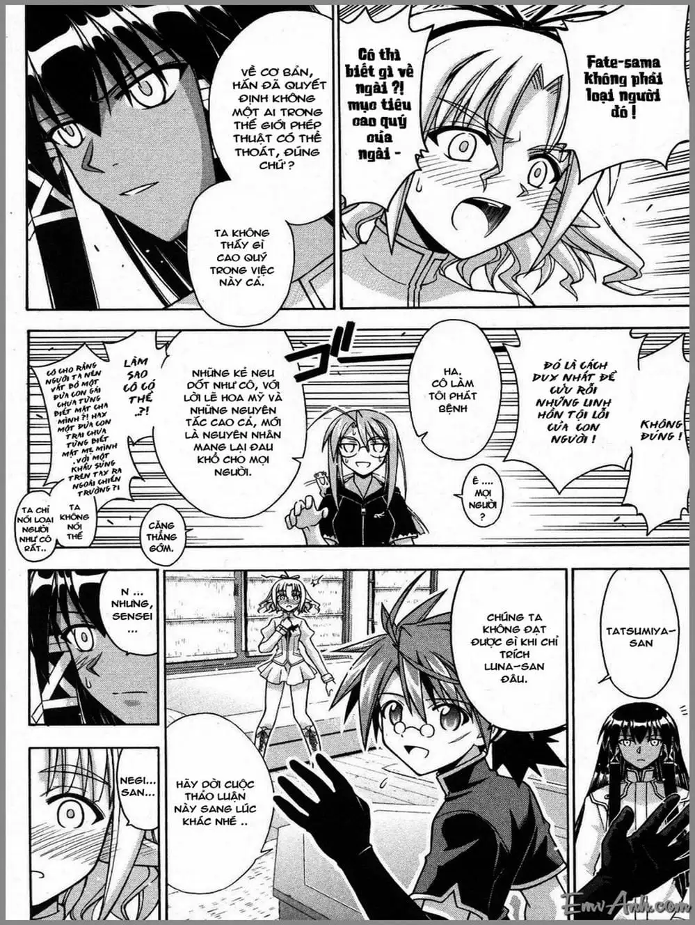 Truyện Tranh Pháp Sư Tí Hon Negima - Mahou Sensei Negima! trang 10