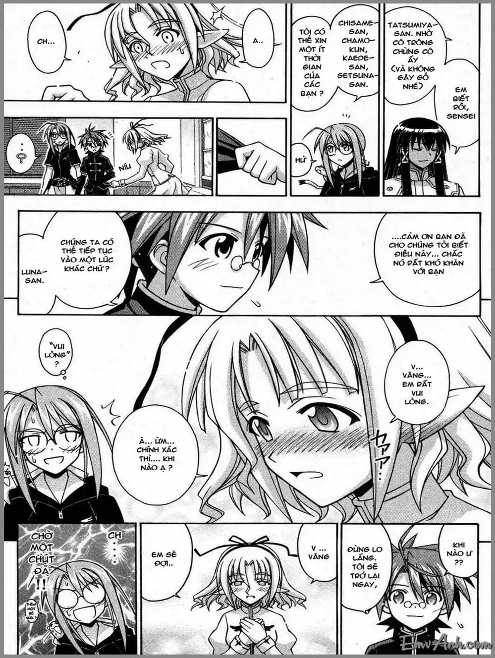 Truyện Tranh Pháp Sư Tí Hon Negima - Mahou Sensei Negima! trang 10