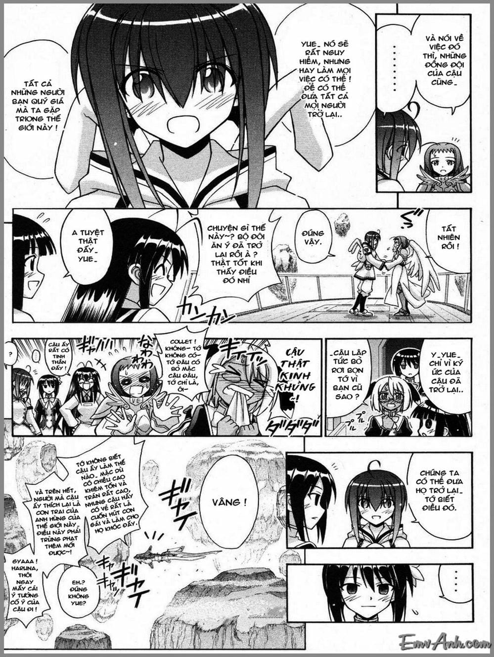 Truyện Tranh Pháp Sư Tí Hon Negima - Mahou Sensei Negima! trang 10