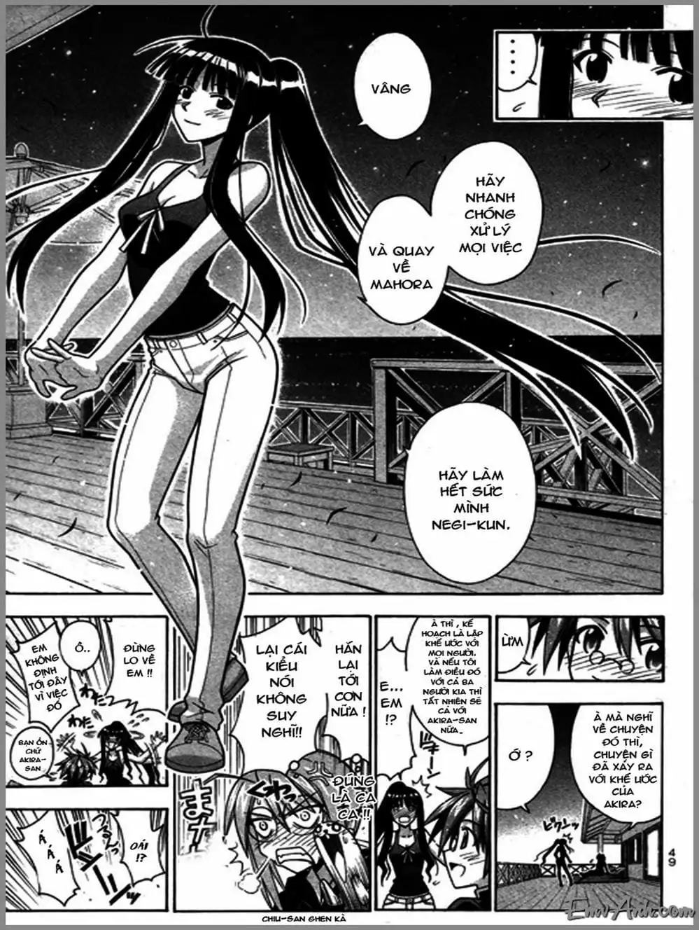 Truyện Tranh Pháp Sư Tí Hon Negima - Mahou Sensei Negima! trang 10