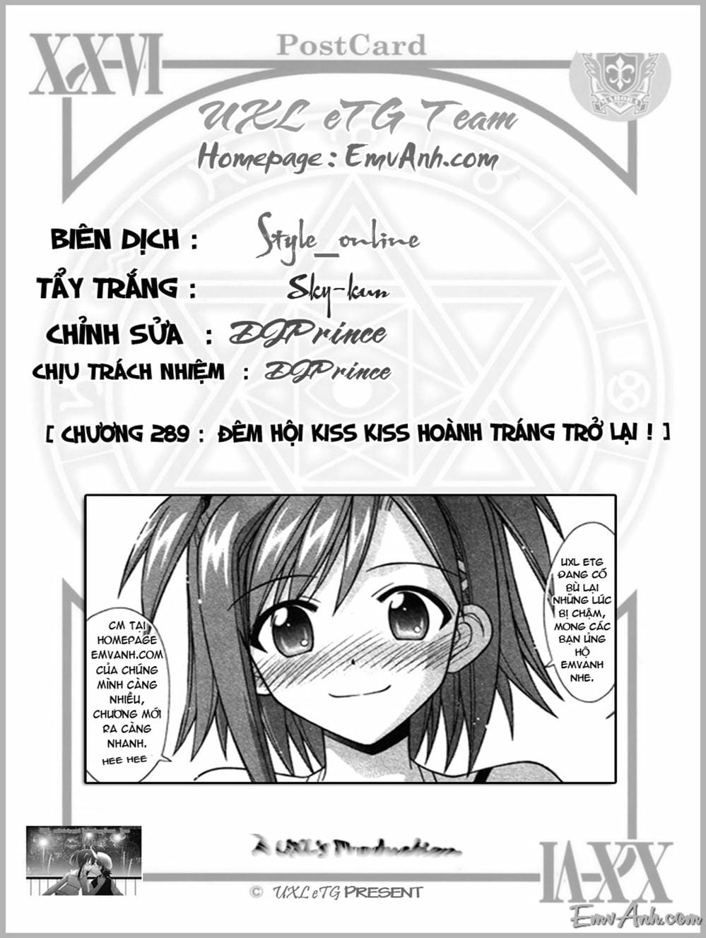 Truyện Tranh Pháp Sư Tí Hon Negima - Mahou Sensei Negima! trang 10